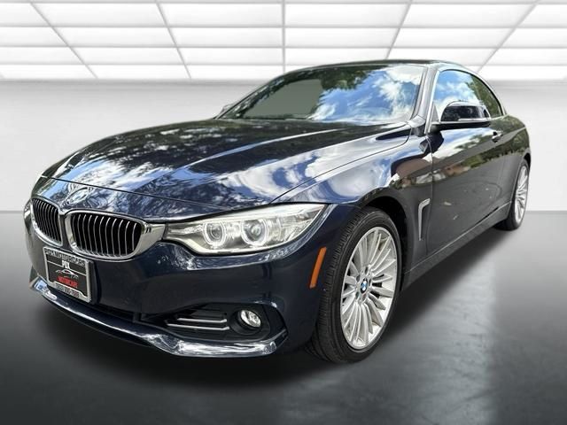 Imperial Blue Metallic 2014 BMW 4 Series Convertible Rear-Wheel Drive 8-Speed Automatic