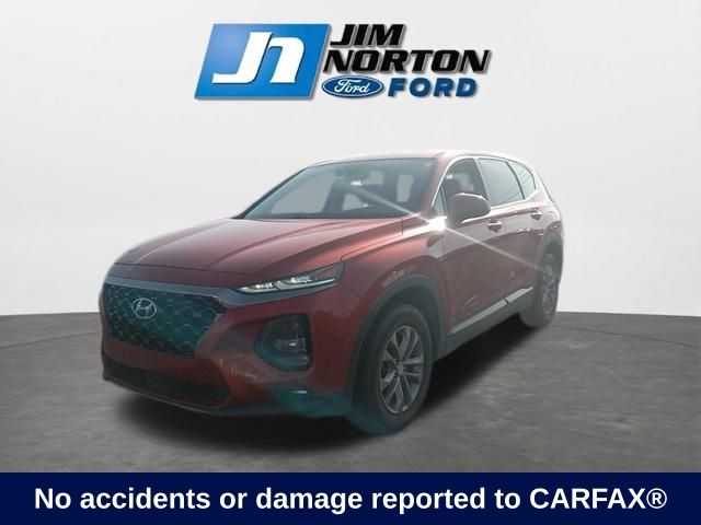 Lava Orange 2019 Hyundai Santa Fe SUV / Crossover Front-Wheel Drive 8-Speed Automatic