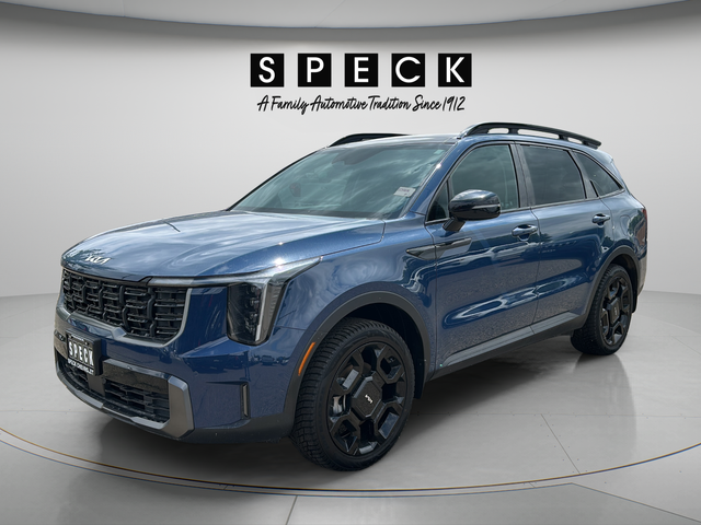 Midnight Lake Blue 2024 Kia Sorento X-Line EX AWD SUV / Crossover All-Wheel Drive 8-Speed Dual Clutch