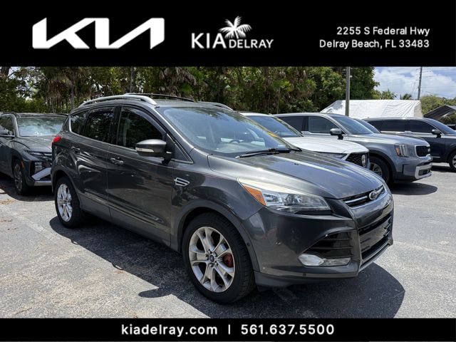 Gray (Magnetic) 2016 Ford Escape Titanium AWD SUV / Crossover All-Wheel Drive 6-Speed Automatic