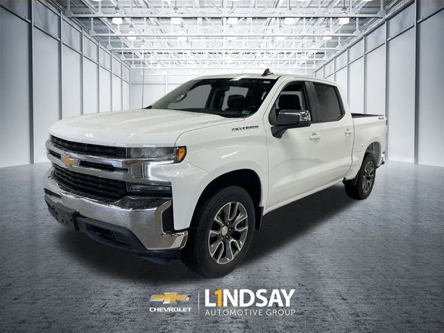 Summit White 2022 Chevrolet Silverado 1500 LT Crew Cab 4WD Pickup Truck Four-Wheel Drive 8-Speed Automatic