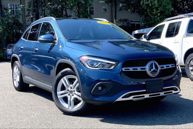 Denim Blue Metallic 2023 Mercedes-Benz GLA 250 4MATIC SUV / Crossover All-Wheel Drive 8-Speed Dual Clutch
