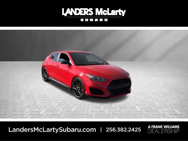Racing Red 2019 Hyundai Veloster N FWD Coupe Front-Wheel Drive 6-Speed Manual