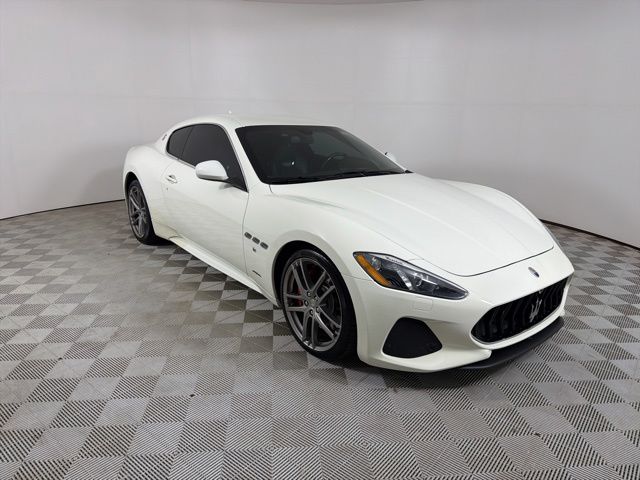 Bianco Eldorado 2018 Maserati GranTurismo Sport Coupe Rear-Wheel Drive 6-Speed Automatic