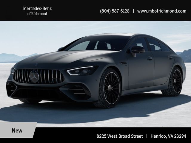 Gray (MANUFAKTUR Graphite Grey Magno) 2026 Mercedes-Benz AMG GT Coupe All-Wheel Drive 9-Speed Automatic