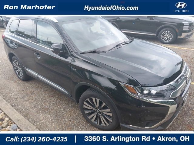 Black 2019 Mitsubishi Outlander SUV / Crossover All-Wheel Drive 6-Speed Automatic