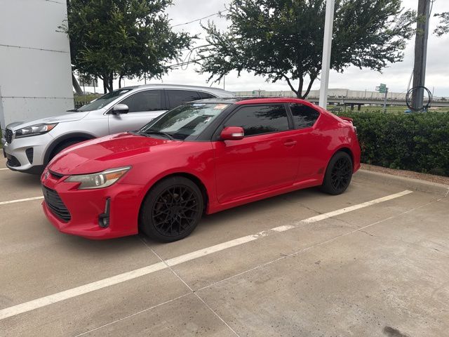 Absolutely Red 2015 Scion tC Base Coupe Front-Wheel Drive 6-Speed Manual