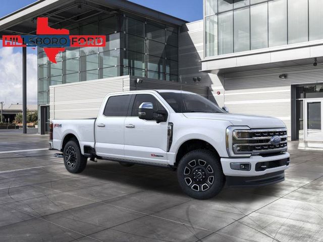 2024 Star White Metallic Tri-Coat Ford Super Duty F-250 SRW Platinum 4X4 Truck