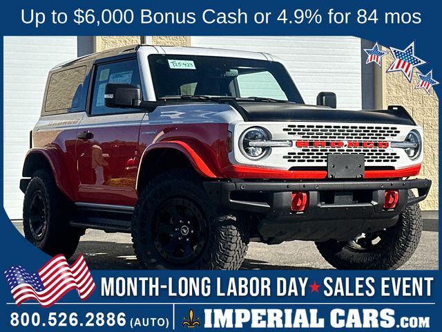 Oxford White 2025 Ford Bronco SUV / Crossover Four-Wheel Drive Automatic