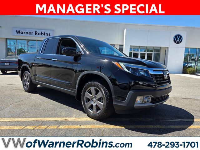 Crystal Black Pearl 2020 Honda Ridgeline RTL-E AWD Pickup Truck All-Wheel Drive Automatic