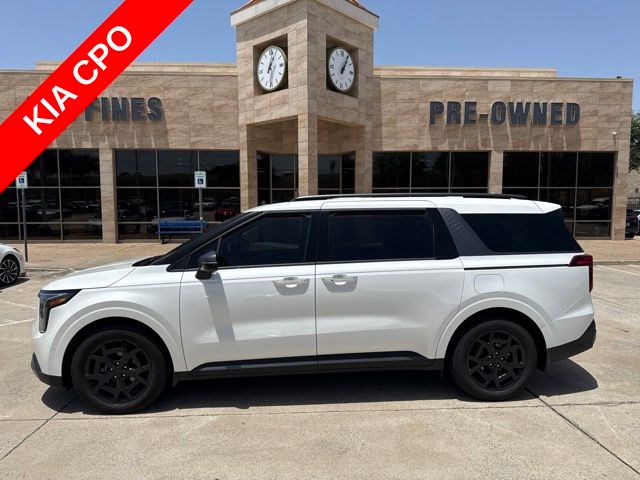 Snow White Pearl 2026 Kia Carnival Hybrid Minivan Front-Wheel Drive 6-Speed Automatic