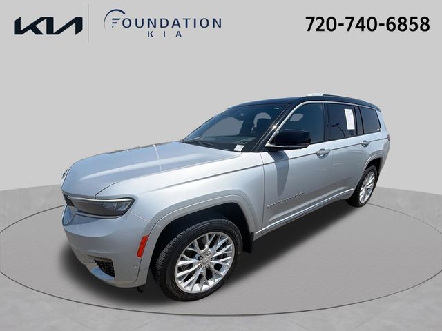 Silver Zynith 2021 Jeep Grand Cherokee L SUV / Crossover Four-Wheel Drive 8-Speed Automatic