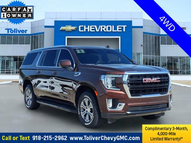 Redwood Metallic 2022 GMC Yukon XL SUV / Crossover Four-Wheel Drive 