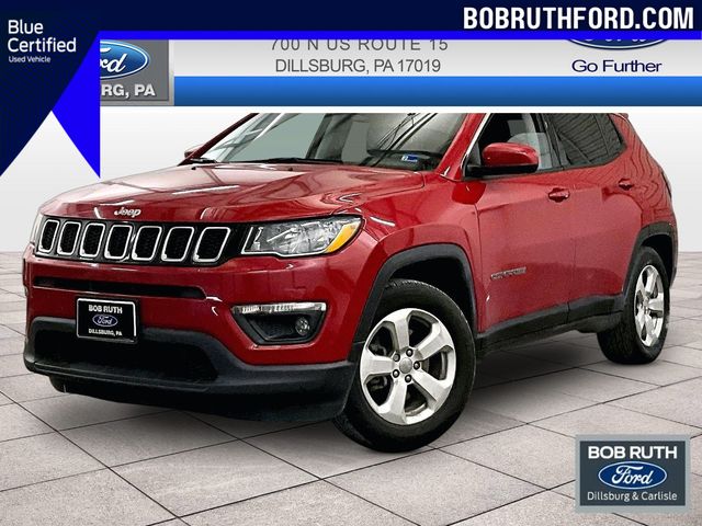 2019 Jeep Compass Latitude Red at Subaru and VW of Moon Township