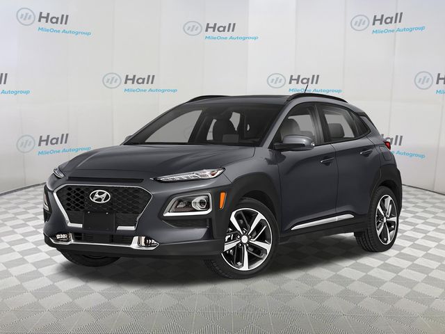Thunder Gray 2019 Hyundai Kona Limited AWD SUV / Crossover All-Wheel Drive 7-Speed Automatic