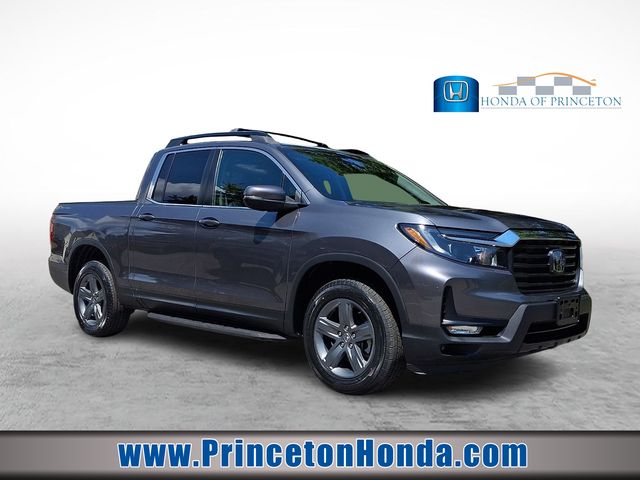 Gray (Modern Steel Metallic) 2023 Honda Ridgeline Pickup Truck All-Wheel Drive 9-Speed Automatic