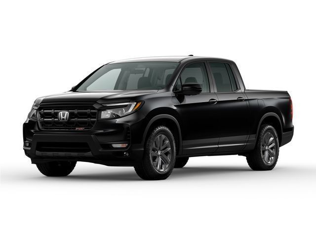 Crystal Black Pearl 2026 Honda Ridgeline Pickup Truck All-Wheel Drive 9-Speed Automatic