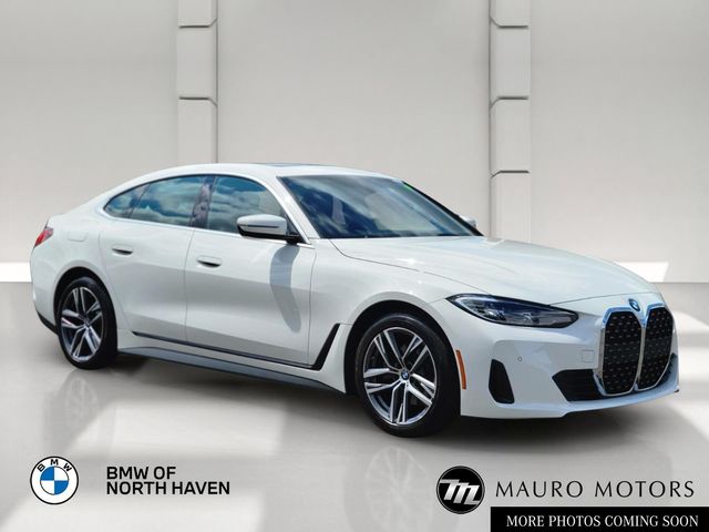 Alpine White 2024 BMW 4 Series 430i Gran Coupe xDrive Sedan All-Wheel Drive 8-Speed Automatic