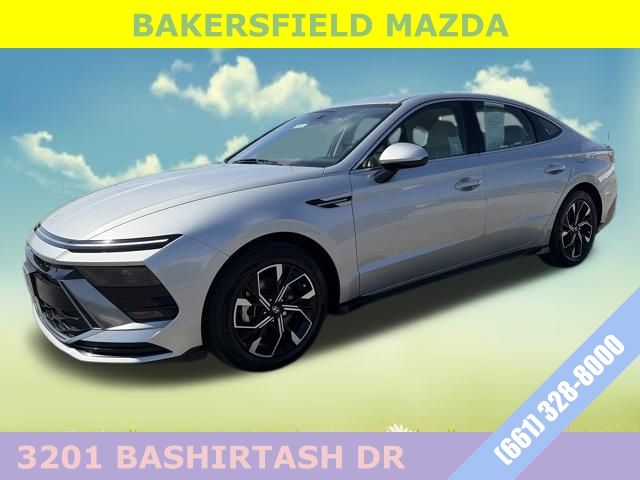 Aero Silver 2025 Hyundai Sonata SEL FWD Sedan Front-Wheel Drive 8-Speed Automatic