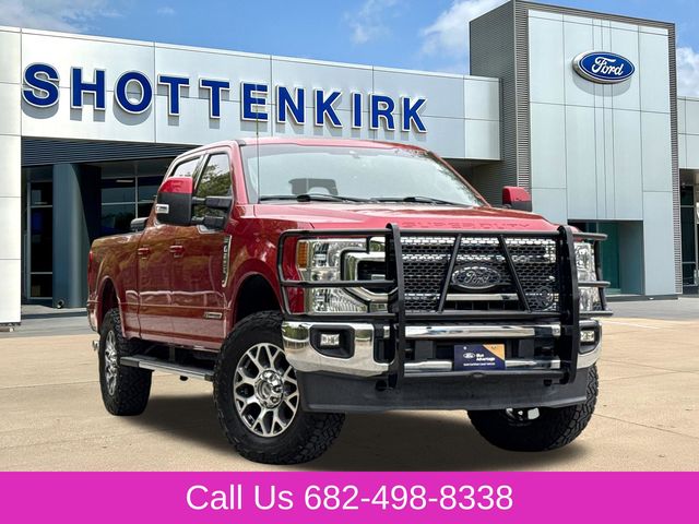 Red Metallic 2021 Ford F-250 Super Duty Pickup Truck Four-Wheel Drive Automatic