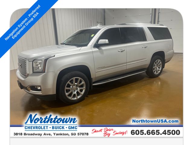 Quicksilver Metallic 2016 GMC Yukon XL SUV / Crossover Four-Wheel Drive 8-Speed Automatic