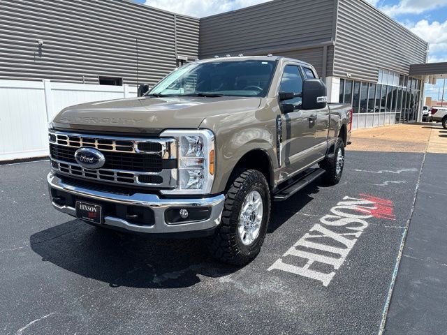 Gray 2026 Ford F-350 Super Duty XLT SuperCab 4WD Pickup Truck Four-Wheel Drive Automatic