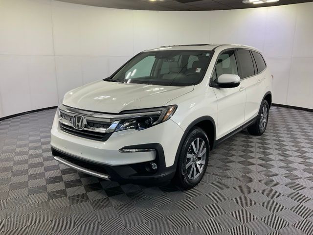 White Diamond Pearl 2019 Honda Pilot EX-L AWD SUV / Crossover All-Wheel Drive 6-Speed Automatic