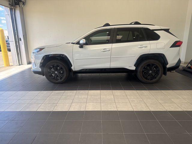 2024 Toyota RAV4 Hybrid SE Beige at Gullo Toyota