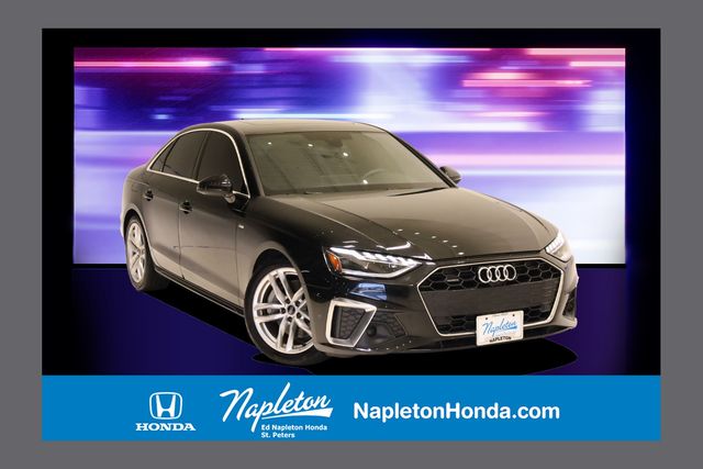 Brilliant Black 2023 Audi A4 quattro Premium Plus S Line 45 TFSI AWD Sedan All-Wheel Drive 7-Speed Automatic