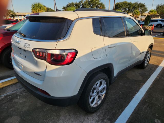 2025 Jeep Compass Latitude White at Cook Ford