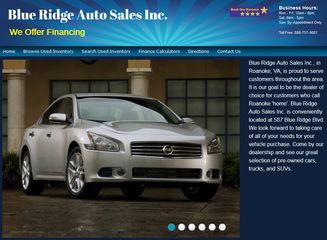 Blue Ridge Auto Sales, Inc