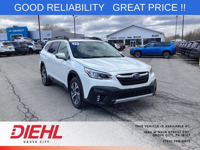 Crystal White Pearl 2022 Subaru Outback Limited Crossover AWD SUV / Crossover All-Wheel Drive Continuously Variable Transmission