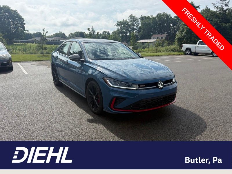 Monterey Blue 2025 Volkswagen Jetta GLI Sedan Front-Wheel Drive Automatic