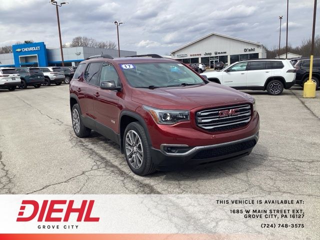 Crimson Red Tintcoat 2017 GMC Acadia SLT-1 AWD SUV / Crossover Four-Wheel Drive 6-Speed Automatic