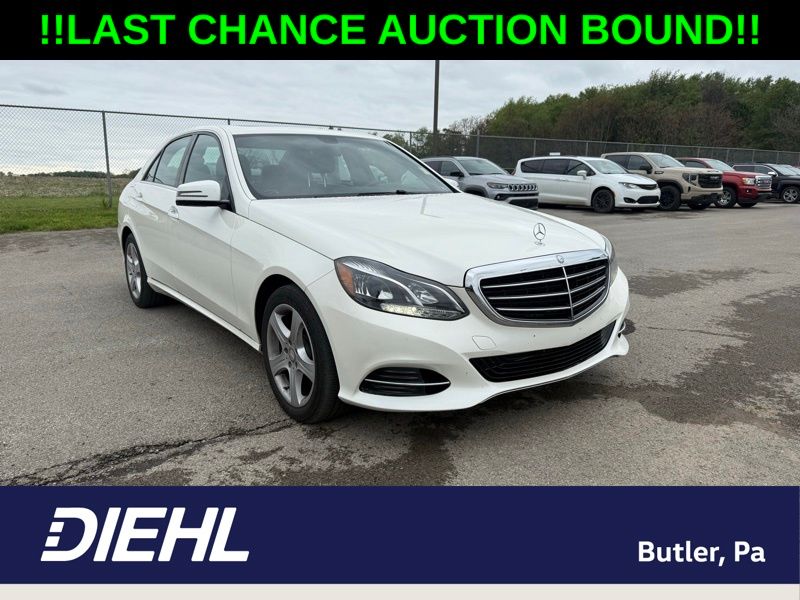 Polar White 2016 Mercedes-Benz E-Class Sedan All-Wheel Drive 7-Speed Automatic