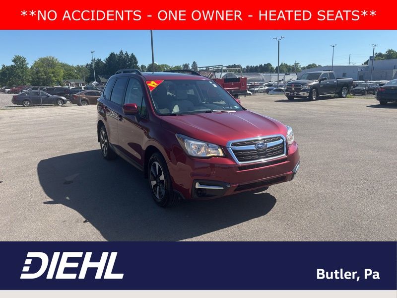 Venetian Red Pearl 2017 Subaru Forester 2.5i Premium SUV / Crossover All-Wheel Drive Continuously Variable Transmission