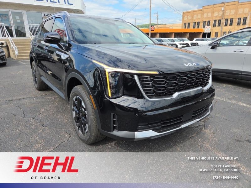 Ebony Black 2026 Kia Sorento SUV / Crossover All-Wheel Drive 8-Speed Automatic