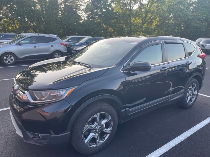 Used 2017 Honda CR-V EX-L with VIN 5J6RW2H84HL077941 for sale in Sharon, PA