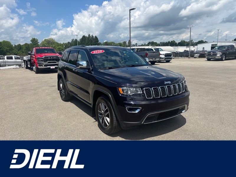 Red (Sangria Metallic Clearcoat) 2020 Jeep Grand Cherokee SUV / Crossover Four-Wheel Drive 8-Speed Automatic