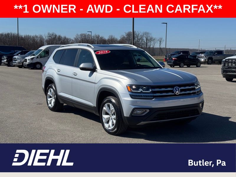 2018 Volkswagen Atlas SEL 4Motion