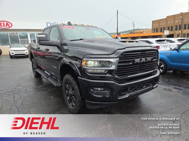 Diamond Black 2023 RAM 2500 Pickup Truck Four-Wheel Drive 8-Speed Automatic