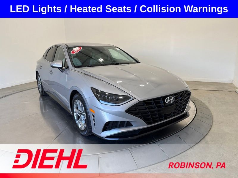Curated Silver 2023 Hyundai Sonata Sedan Front-Wheel Drive 8-Speed Automatic