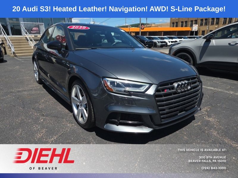 2020 Audi S3 2.0T quattro Premium AWD