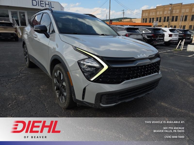 Wolf Gray 2023 Kia Sportage SUV / Crossover All-Wheel Drive 8-Speed Automatic