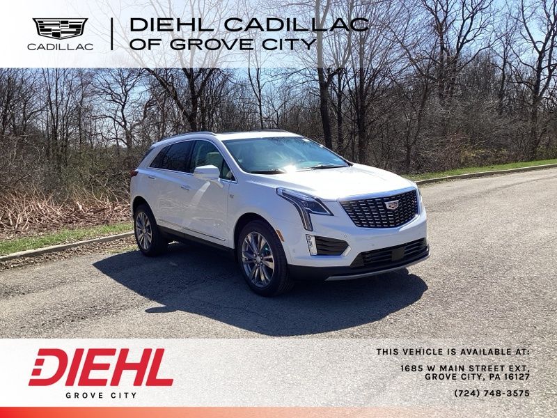 Crystal White Tricoat 2026 Cadillac XT5 Premium Luxury AWD SUV / Crossover Four-Wheel Drive 9-Speed Automatic