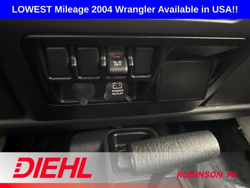 Used 2004 Jeep Wrangler SUV