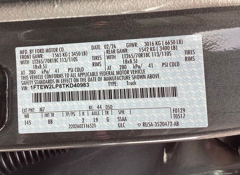 New 2026 Ford F-150 Truck