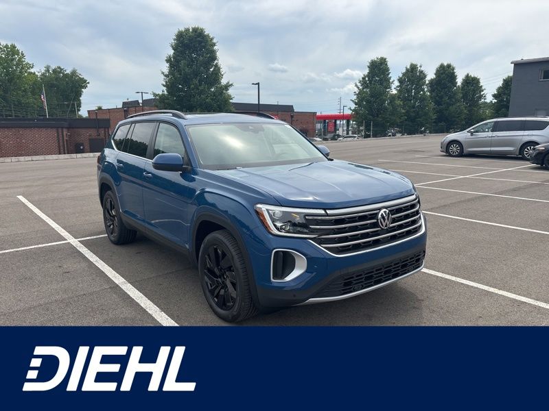 Mountain Lake Blue Metallic 2026 Volkswagen Atlas SE 4Motion with Technology SUV / Crossover All-Wheel Drive 8-Speed Automatic