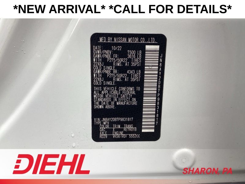 Used 2023 Nissan Armada SUV
