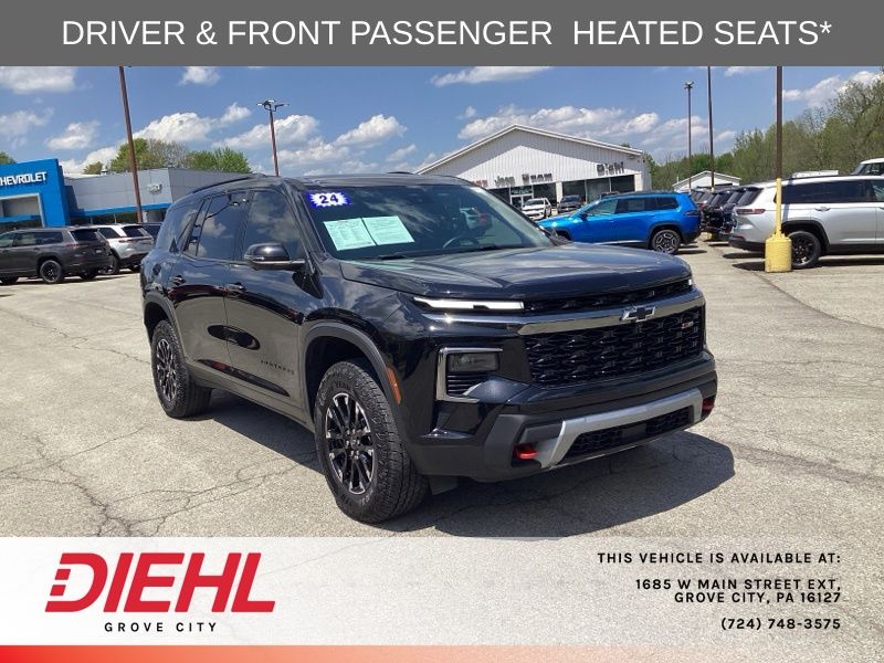 Mosaic Black Metallic 2024 Chevrolet Traverse Z71 AWD SUV / Crossover Four-Wheel Drive 8-Speed Automatic